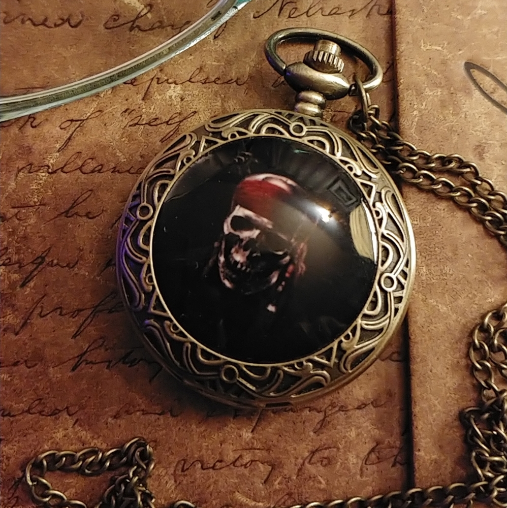 Pirate pocket watch